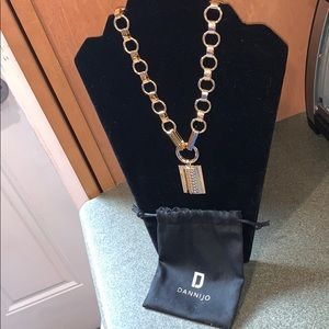 A gold necklace from Dannijo